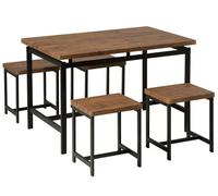 Ensemble table de salle à manger et 4 tabourets ARLINGTON