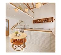 Ensemble table de salle à manger ronde pour 4 personnes avec 1 table et 4 chaises, table de cuisine et chaises pour 4 petites tables basses, diamètre 80 cm, idéal pour salon, balcon, hôtel, salon,