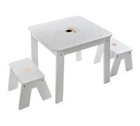 Ensemble table et 2 chaises pour enfant coloris multicolore -PEGANE- Multicolore G
