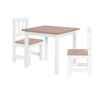 Ensemble table et 2 chaises Woody