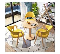 Ensemble table et chaise de bureau - Meubles élégants et confortables pour réception, salles de réunion, salons, salons de thé et cafés