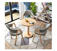 Ensemble table et chaise de bureau - Meubles élégants et confortables pour réception, salles de réunion, salons, salons de thé et cafés