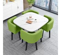 Ensemble table et chaise de négociation d'entreprise moderne pour bureau, salle de réception, club, solution de meubles peu encombrants