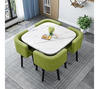 Ensemble table et chaises compactes pour petit bureau, réception, tables rondes à vendre salles de réunion, boutiques et rassemblements