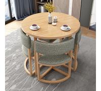 Ensemble table et chaises de club nordique moderne pour bureau, réception, petite table de loisirs pour la maison et le balcon, design élégant gris fumé, parfait pour les espaces de détente