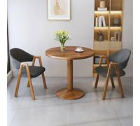 Ensemble table et chaises de conférence compactes pour deux personnes - Mobilier de bureau peu encombrant pour petites salles de réunion