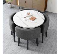 Ensemble table et chaises de conférence modernes pour bureau, salle de réception, négociation d'entreprise, mobilier peu encombrant pour réunions de club