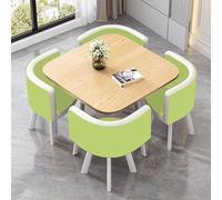Ensemble table et chaises de salle à manger, combinaison nordique de réception et de négociation