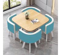 Ensemble table et chaises de salle à manger, combinaison nordique de réception et de négociation