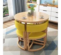 Ensemble table et chaises de salle à manger modernes pour salon, balcon, salon et espaces de négociation d'entreprise