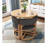 Ensemble table et chaises de salle à manger modernes pour salon, balcon, salon et espaces de négociation d'entreprise