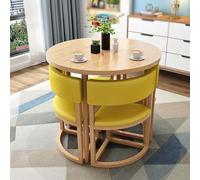 Ensemble table et chaises de salle à manger rondes