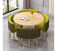Ensemble table et chaises de salle de conférence haut de gamme, idéal pour les petites salles de conférence et les bureaux de réception