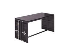 Ensemble table et chaises de style industriel pour salle de sport, salle de billard, café, bar et salon