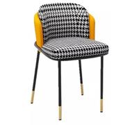 Ensemble Table et chaises en Dalles de Pierre de Luxe léger de Style Italien, Table à Manger rectangulaire Minimaliste Moderne, adaptée aux Petits Appartements et à Un Usage Domestique.(2 Chairs)