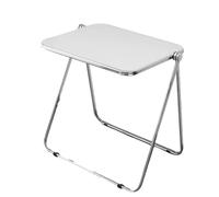 Ensemble table et chaises pliantes - Table de pique-nique portable en métal pour intérieur et extérieur Meubles de salle à manger polyvalents pour balcon, salon, chambre à coucher Design zingué G