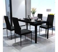 Ensemble Table et Chaises pour Salle à Manger 5 pcs Mobilier Cuisine vidaXL