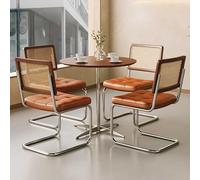 Ensemble table et chaises rondes, table de réception, table de négociation, table basse, table à manger, pour cuisine, coin détente, petit appartement, balcon, 70 cm / 27,5 pouces