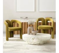 Ensemble table et chaises salle à manger design moderne élégant avec sièges rembourrés décoratifs Table de cuisine et chaises