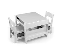 Milly Mally Ensemble Table et chaises - Sven - Blanc