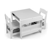 Ensemble table et chaises - sven - blanc