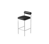 Ensemble Table Et Tabourets De Bar À Whisky Industriel, Chaises Hautes De Bistro À Cocktail en Acier Inoxydable, Salon Moderne, Pub, Tables À Manger, Cafés, Sièges De Club(C)