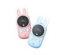 Ensemble Talkie-Walkie pour Enfants, Radio UHF, Portée de 3 , Appel Téléphonique, Cadeau pour Garçons et Filles
