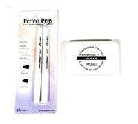 Ensemble tampon encreur et stylo pour gaufrage thermique Ranger (ensemble : tampon/stylo)
