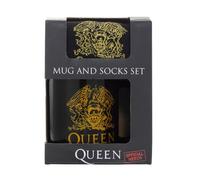 Pyramid Ensemble mug et chaussettes International Queen (Logo)