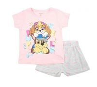 Ensemble tee shirt et short - NPZ - Pat Patrouille - Fille - 100% coton - Taille 2-8 ans 8 ans