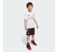 Ensemble tee-shirt Marvel Spider-Man pour enfants White / Black 18-24M