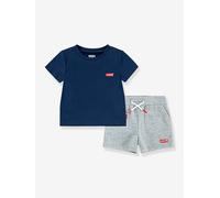 Ensemble tee-shirt + short Batwing LEVI'S marine 3M(60CM)