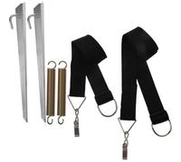 Ensemble tempête pour auvents - PROPLUS - Thule Omnistor - Noir - Acier - Compatible Omnistor