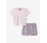 Ensemble The North Face 24/7 rose clair gris bébé - 6-12