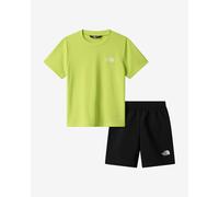 Ensemble The North Face 24/7 vert citron noir garçon - 5
