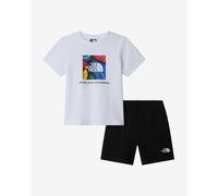 Ensemble The North Face NSE Box Play blanc noir garçon - 3
