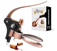 Ensemble tire-bouchon en forme de lapin, kit de luxe pour tous les vins, en alliage de zinc avec coffret cadeau