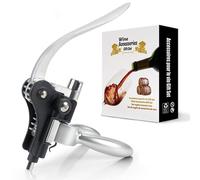 Ensemble tire-bouchon en forme de lapin, kit de luxe pour tous les vins, en alliage de zinc avec coffret cadeau