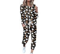 Ensemble Top Et Pantalon Femme Survêtement D Voilée Long Ciel Evase 3 Identique Blouson Décontractée Hop Urbain Polyester Nouveauté Sweet Magasin Crochet Grandes Affaire