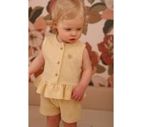 Ensemble top short jaune pâle 3M(60CM)