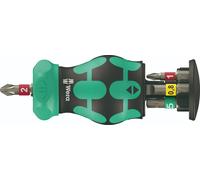 Ensemble Tournevis Cliquet Compact Wera Kraftform Stubby RA 1 6 Pièces