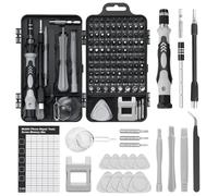 Ensemble Tournevis De Precision 122 en 1 pour réparer téléphones,kit tournevis, modèles DIY, smartphones et ordinateurs portables. Utilisation flexible et polyvalente.