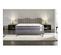Ensemble Trente 140 x 200 cm sommier Kit Gris