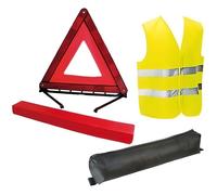 HTC Kit triangle de signalisation + veste de sécurité avec sac nylon