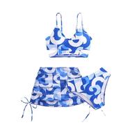 Ensemble Trois Pièces Maillots de Bain Fille Solaire Activités Plage Piscine Océan Confortable Élégant Enfants 3-12 Ans Combinaison Maillot De 10 Gilet Natation Bebe 1 Baby Girl Swimsuit 511