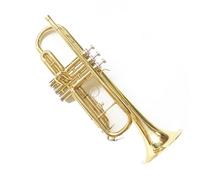 Ensemble Trompettes Standard Trompette En Laiton Laquée Or En Si Bémol