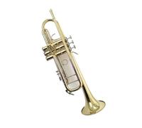 Ensemble Trompettes Standard Trompette En Laiton Si Bémol Laquée Or Instrument Professionnel En Laiton
