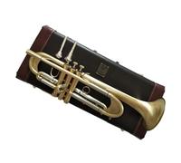 Ensemble Trompettes Standard Trompette En Sib Instrument Plus Lourd Modèle De Performance Plaqué Or