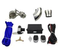 Ensemble Universel Valve Commande Tuyau D'échappement Voiture 51 63 76MM Dispositif Contrôle Sous Vide Kit Télécommande Silencieux D'Échappement(1 Kit 76mm)