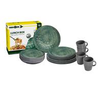 Ensemble vaisselle Brunner Lunch box Sea green Couleur: gris / vert